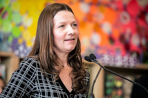 Acting Education Minister Tracy Schmidt. (MIKAELA MACKENZIE / FREE PRESS)