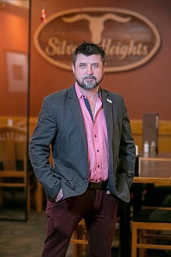 BROOK JONES/FREE PRESS
Tony Siwicki, 48, chair of the Manitoba Restaurant & Foodservices Association and owner of Silver Heights Restaurant, is pictured in the dining room of the restaurant and lounge at 2169 Portage Ave. in Winnipeg, Man., Friday, Feb. 14, 2025.