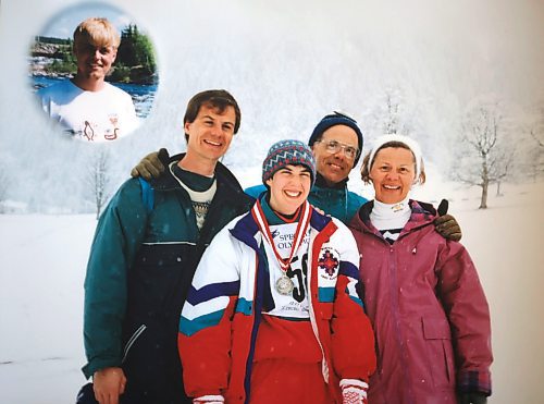 Ruth Bonneville / Free Press
LOCAL/SPORTS - Brita Hall
Copy of photo taken with Brita and her family in Austria in 1993. .
Copy photos her mom, Birgit Hall’s, past competitions. Also, photos of Brita in her room with all her medals on the wall.
Ahead of her trip to the World Winter Games in Turin, Italy next month, MB Sports Hall of Famer Brita Hall is deep in training mode. The four-time Paralympian, at age 55, continues to not only compete, but improve in cross-country skiing, building on a skillset she started developing as a teenager. Over the course of a long career in Nordic sports in Manitoba, Hall has been a trailblazer, becoming the first Special Olympic athlete to be enshrined in the MB Sports Hall of Fame last fall.
See story by Ben Waldman
February 19/25
