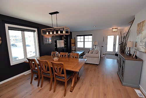 Todd Lewys / Free Press
It's easy to imagine entertaining in the dining area placed so perfectly between the great room and kitchen.