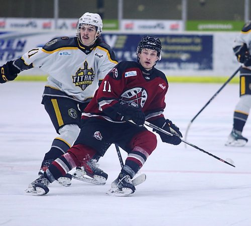 Luke Robson of the Virden Oil Capitals is hoping for another playoff run to end his junior career. (Matt Packwood/The Brandon Sun)