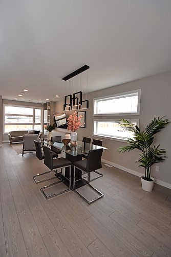 Todd Lewys / Free Press
Tons of natural light enters the main living area through large, well-placed windows in the dining area and living room.
