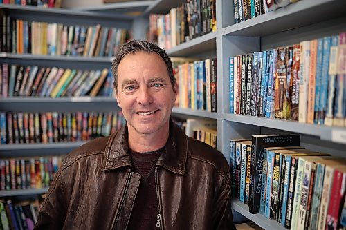 05032025
Actor Ryan ____ of Virden inside George Strange's BookMart &amp; Prairie Showcase on 10th Street in Brandon. 
(Tim Smith/The Brandon Sun)