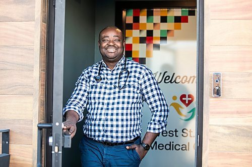 MIKAELA MACKENZIE / FREE PRESS
Dr. Temitope Ajayi at the West St. Paul Medical Clinic, which he will be opening Monday, on Friday, March 7, 2025. The bedroom community currently has no clinic, forcing families to drive to Winnipeg or East St. Paul for care.
For Nicole story.
Winnipeg Free Press 2025