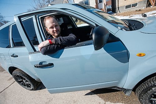 JOHN WOODS / FREE PRESS
Adam Duguay, owner of JDM Rush Imports, which imports vehicles from Japan, is photographed with a right-hand drive 2008 Subaru Forester XT which he recently imported, Monday, March 31, 2025. Duguay has noticed an increase in inquiries from Canadians looking to import Japanese vehicles as a way to avoid domestic sticker shock and potential U.S. tariffs.
Reporter: aaron