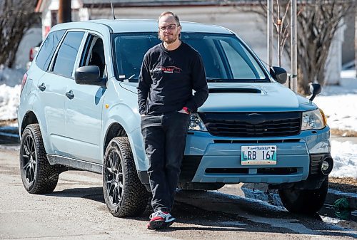 JOHN WOODS / FREE PRESS
Adam Duguay, owner of JDM Rush Imports, which imports vehicles from Japan, is photographed with a right-hand drive 2008 Subaru Forester XT which he recently imported, Monday, March 31, 2025. Duguay has noticed an increase in inquiries from Canadians looking to import Japanese vehicles as a way to avoid domestic sticker shock and potential U.S. tariffs.
Reporter: aaron