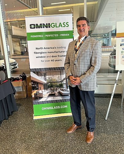 MARTIN CASH / FREE PRESS
John Zadro, president of Omniglass
