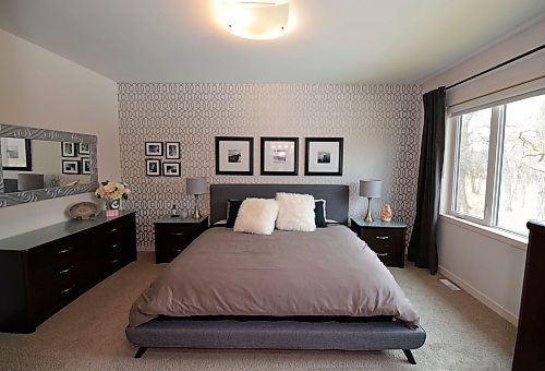 Todd Lewys / Free Press
The primary bedroom has an air of tranquility.