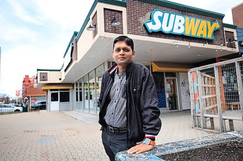 Ruth Bonneville / Free Press
BIZ- Osborne Village Subway
Photo of Sam Patel co-owner of the Osborne Village Subway.
What: Osborne Village’s Subway is moving from the corner of River and Osborne to further down Osborne, close to Stradbrook. after two decades.
Gabby Piché story
April 30th, 2025