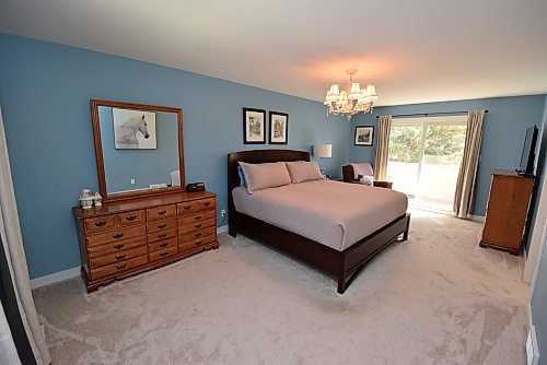 Todd Lewys / Free Press
A patio door on the primary bedroom’s rear wall not only lets in lots of natural light, but connects to a private, treetop balcony.