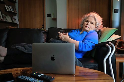 Ruth Bonneville / Free Press
Silent Symptoms ME/CFS - Beverley Friesen
Photo of Beverley Friesen with her computer lying down on her couch which she does for many hours during the day due to her condition.
Bev Friesen is one of three case studies in this Silent Symptoms story. She was diagnosed at 42yrs, she is now 68yrs. Her fatigue has sometimes been so bad that she’s spent 22 out of 24 hours lying down. Friesen does a lot of advocacy work on behalf of the 21k ME/CFS patients in the province and organizes events for the Manitoba ME/CFS support group.
See AV story.
May 13th, 2025