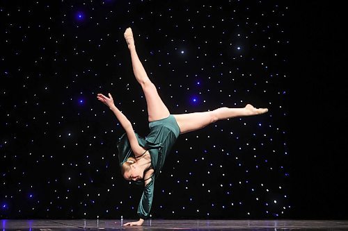 16052025
Ella Guthrie dances in the Competitive - Senior - Lyrical - 16 - Solo category during the second day of the Entertain Us Dance Competition at the Western Manitoba Centennial Auditorium on Friday.
(Tim Smith/The Brandon Sun)