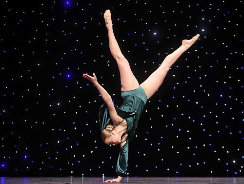 16052025
Ella Guthrie dances in the Competitive - Senior - Lyrical - 16 - Solo category during the second day of the Entertain Us Dance Competition at the Western Manitoba Centennial Auditorium on Friday.
(Tim Smith/The Brandon Sun)