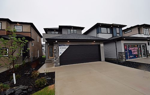 Todd Lewys / Free Press
Offering six bedrooms, four baths and offering over 3,800 sq. ft. of total living space with its finished lower level, the Mannat-B was designed expressly for large families.