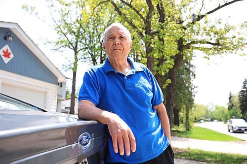 Ruth Bonneville / Free Press
Local Parking meters
Photo of senior, Terry Bailey as he talks about his many concerns of the City of Winnipeg removing parking meters downtown,
See story by Malak
May 21st, 2025