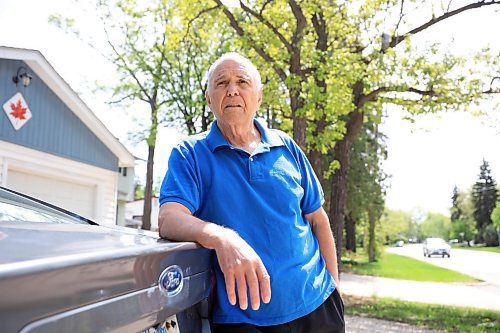 Ruth Bonneville / Free Press
Local Parking meters
Photo of senior, Terry Bailey as he talks about his many concerns of the City of Winnipeg removing parking meters downtown,
See story by Malak
May 21st, 2025