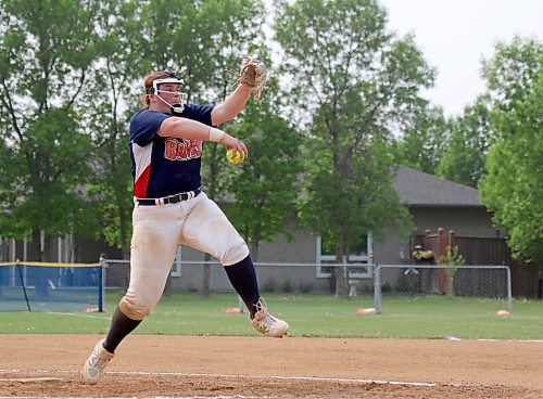 St.-Joachim/Real Berard pitcher Annabelle Tetrault was named MVP. (Thomas Friesen/The Brandon Sun)