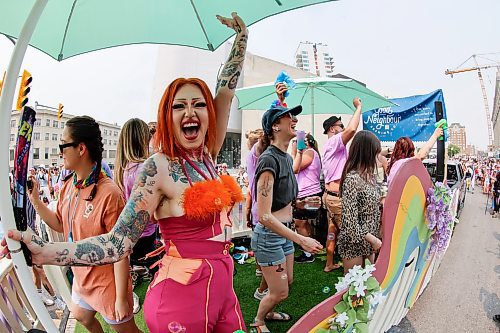 JOHN WOODS / FREE PRESS
People participate in the Pride Parade Sunday, June 1, 2025 in downtown Winnipeg.

Reporter: standup