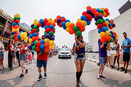 JOHN WOODS / FREE PRESS
People participate in the Pride Parade Sunday, June 1, 2025 in downtown Winnipeg.

Reporter: standup