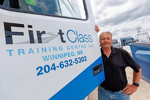 MIKE DEAL / FREE PRESS
Jim Campbell, founder of the Professional Truck Training Alliance of Canada and president of First Class Training Centre, 485 Lucas Ave.
Reporter: ?
250604 - Wednesday, June 04, 2025.