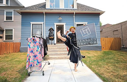 Ruth Bonneville / Free Press
BIZ - Lennard Taylor Design Studio
Photo of super excited Lennard Taylor in front of his new home Lennard Taylor Design Studio, at 67 Sherbrook St..
Lennard Taylor, the founder behind Lennard Taylor Design Studio bought a home on Sherbrook which he converted into a boutique and design studio. After moving to many different business sites in Winnipeg he says he can finally call this place home.
Story by Gabby story.
June 5th, 2025