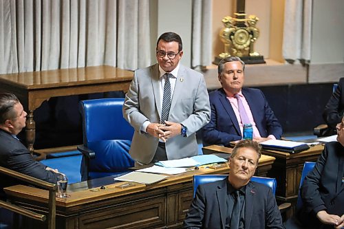 Ruth Bonneville  / Free Press 

Local Wharton Silica 

Jeff Wharton PC  MLA  for Red River North makes apology in the Legislative chanber for his wrongdoing with Sio Silica deal ruled by the ethics commission Thursday.

See story by Carol 

May 22nd, 2025

 