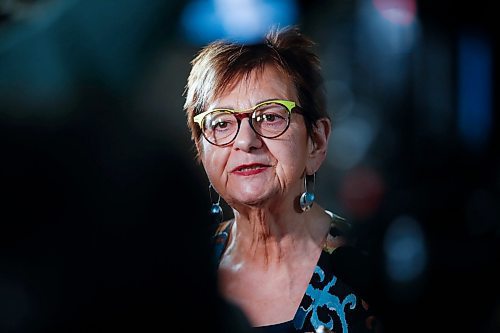 JOHN WOODS / WINNIPEG FREE PRESS
Darlene Jackson, President of the Manitoba Nurses Union, comments on the Manitoba Budget released today Monday, March 7, 2023 at the Manitoba Legislature.
Re: ?