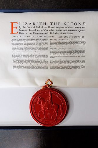 MIKE DEAL / FREE PRESS
Supplementary Charter 1970: A.37/55
The Hudson’s Bay Company Archives currently holds all nine original supplementary charters which were signed to amend the 1670 Charter of Incorporation. By the 1880s, the HBC found that its incorporating charter was inadequate for the conduct of its modern business, especially in regards to land sales. The HBC petitioned the crown for supplemental charters, the first of which was granted in 1884. The HBCA holds the original petitions to the crown for each charter. These supplementary charters, once signed, annulled the supplements and original charter that came before it. There are supplementary charters for 1884, 1892, 1912, 1920, 1949, 1957, 1960, 1963 and 1970. There are two versions of the 1970 supplementary charter, as this charter specifically made the HBC a Canadian rather than a British Company, one signed in the UK and one in Canada on May 29, 1970. All of the supplementary charters arrived at and were held by the Archives Department of the HBC in London, being received at the Archives shortly after their creation in many cases. These were all donated to the Province of Manitoba in 1994.
Reporter: Conrad Sweatman 
250610 - Tuesday, June 10, 2025.