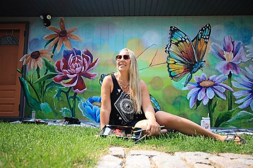 Ruth Bonneville / Free Press
CREATORS - Mural Artist
Portrait of Rachel Lancaster, mural artist, posting in front of her work just before she finishes the large mural on the side of a garage in a backyard.
Story: 49.8 Creators
Rachel Lancaster is a mural artist. She creates huge artworks to fill empty spaces and has painted walls, garage doors and the exteriors of sea containers.
See story by AV Kitching
June 12th, 2025