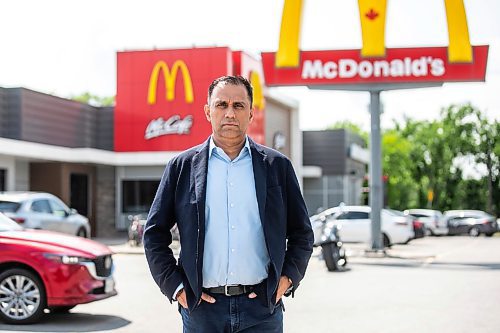 MIKAELA MACKENZIE / WINNIPEG FREE PRESS
	
Amit Kapoor, a new Winnipeg Police Board citizen member, on Tuesday, June 17, 2025. Kapoor operates several McDonald’s franchises in Winnipeg and has served on the boards of the RBC Convention Centre and Ronald McDonald House Charities and is a member of the Business Council of Manitoba.

For Joyanne story.
Winnipeg Free Press 2025