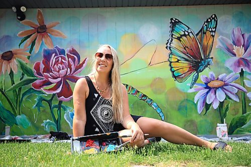 Ruth Bonneville / Free Press
CREATORS - Mural Artist
Portrait of Rachel Lancaster, mural artist, posting in front of her work just before she finishes the large mural on the side of a garage in a backyard.
Story: 49.8 Creators
Rachel Lancaster is a mural artist. She creates huge artworks to fill empty spaces and has painted walls, garage doors and the exteriors of sea containers.
See story by AV Kitching
June 12th, 2025
