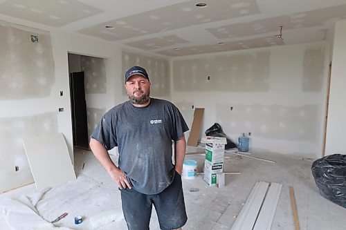 A room inside a former sanitorium building is near complete after two years of work by Gregoire and his team of trades professionals. (Connor McDowell/The Brandon Sun)