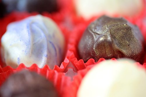 Specialty chocolate truffles, made by TRueFFeeLS owner Svetlana Maltseva, shown in advance of World Chocolate Day on July 7.  (Matt Goerzen/The Brandon Sun)