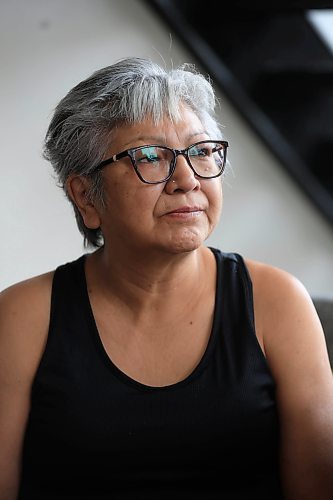 Ruth Bonneville  / Free Press 

Local Evacuees 

Helen Bighetty from Mathias Colomb Cree Nation | Pukatawagan, talks to a reporter in the foyer of a hotel near the airport Wednesday afternoon.

See story by Chris. 

June 25th,  2025

 