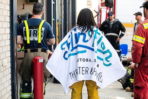 MIKAELA MACKENZIE / FREE PRESS
	
Firefighters hang out at the fire hall in Flin Flon on Wednesday, June 25, 2025.

For Nicole Buffie story.
Winnipeg Free Press 2025