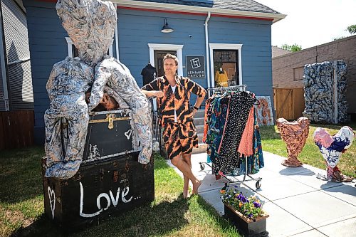 Ruth Bonneville / Free Press
BIZ - Lennard Taylor
Photo of local designer, Lennard Taylor, outside his new business address Friday. His new location had a recent break-in.
What: Lennard Taylor Design Studio was broken into this week; it recently moved to West Broadway and hasn’t opened yet. Lennard, the owner, hopes to spin this into something positive and raise money for charity.
See story by Gabby
June 27th, 2025