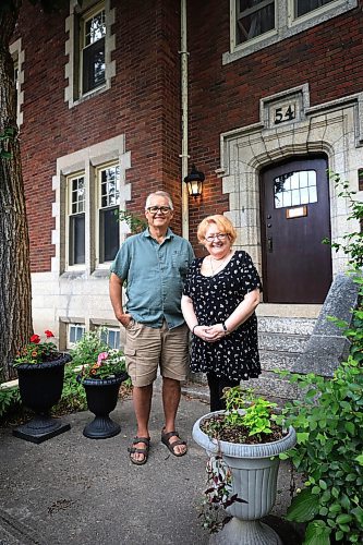 Ruth Bonneville / Free Press
VOLUNTEERS Ralph Connor House
Photo of Ralph Connor House President Penni Churko and board member Mark Ranson in front of the house at 54 West Gate.
Story President Penni Churko and board member Mark Ranson who volunteer their time as members on the board of directors at Friends of Ralph Connor House — an organization dedicated to preserving the historic mansion at 54 West Gate. T
This is for my June 30 volunteers column.
Story by Aaron
June 23rd, 2025