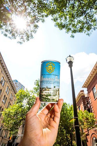 MIKAELA MACKENZIE / FREE PRESS
	
A can of Winnipeg Air on Monday, June 30, 2025.

For arts story.
Winnipeg Free Press 2025