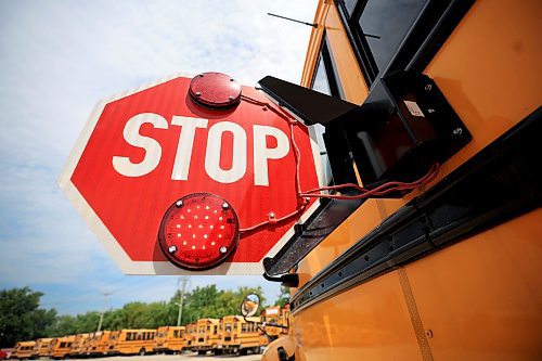 Ruth Bonneville / Free Press
Local - School bus photos
School bus Stop sign.
Photos of school buses taken at the First Student recruitment event.
These photos of the buses are to have on hand for various stories involving school busses.
See story by Maggie
July 3rd 2025
