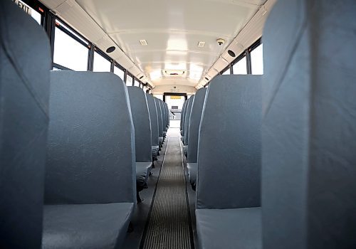 Ruth Bonneville / Free Press
Local - School bus photos
Inside a school bus.
Photos of school buses taken at the First Student recruitment event.
These photos of the buses are to have on hand for various stories involving school busses.
See story by Maggie
July 3rd 2025