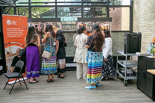 BROOK JONES/FREE PRESS
The Forks Market is now home to a new discovery space called Explore Indigenous which also houses Turtle Tours, an indigenous-owned storytelling and culinary experience operated by Ashley Smith. The discovery space at The Forks Market in Winnipeg, Man., was pictured Friday, July 4, 2025.