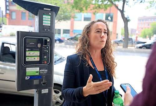 Ruth Bonneville  / Free Press 

Local Parking pay stations

Lisa Patterson, manager of operations and facilities with the City of Wpg. answers questions from a reporter regarding the pay stations being permanently removed Tuesday.   Drivers wanting to park on city roads will have to use phone app to pay for their parking moving forward. 

Story  Maddison 

July 8th,   2025

 