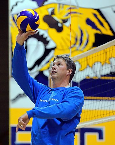 Russ Paddock coached the BU men's volleyball team to national bronze and silver medals. (Brandon Sun files)