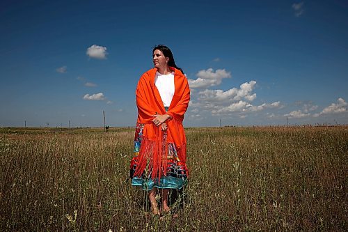 25072025
Birdtail Sioux Dakota Nation Chief Tréchelle Bunn is the first woman to be elected chief at Birdtail and is also the youngest chief elected. 
(Tim Smith/The Brandon Sun)