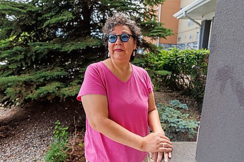 MIKE DEAL / FREE PRESS
Alberteen Spence of Tataskweyak Cree Nation is among the evacuees who've been brought back from Niagara Falls. She is staying at a hotel in Winnipeg until it is safe to return home. Tataskweyak residents had to leave due to wildfire, but they cannot return until the community's water treatment plant is fixed. They've been out for more than a month.
Reporter: Chris Kitching
250703 - Thursday, July 03, 2025.