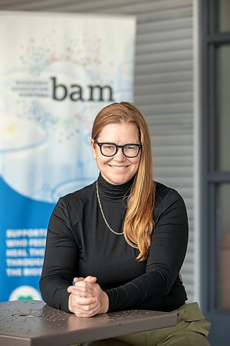 BROOK JONES/FREE PRESS
Andrea Ladouceur who is the president of Biosciences Association Manitoba is pictured at the association's office in the Smart Park at the University of Manitoba's Fort Garry Campus in Winnipeg, Man., Wednesday, July 30, 2025.