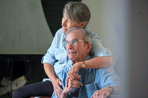 Ruth Bonneville / Free Press 

 local - HOME-CARE NIGHTMARE

Portrait  of Seth Wigderson and his wife Julie Guard for home care nightmare story.

Seth Wigderson, who has Parkinson&#x2019;s disease, had home care coming seven days a week - but then he and his wife moved from their two storey Wolseley home into a more accessible bungalow near Osborne Village

Now they have been without home care for five weeks and they are upset - thanks to calls by the Free Press, the family is suddenly getting home care starting Monday - but they say it shouldn&#x2019;t have reached going to the media


July 30th,   2025
