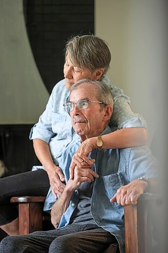 Ruth Bonneville / Free Press 

 local - HOME-CARE NIGHTMARE

Portrait  of Seth Wigderson and his wife Julie Guard for home care nightmare story.

Seth Wigderson, who has Parkinson&#x2019;s disease, had home care coming seven days a week - but then he and his wife moved from their two storey Wolseley home into a more accessible bungalow near Osborne Village

Now they have been without home care for five weeks and they are upset - thanks to calls by the Free Press, the family is suddenly getting home care starting Monday - but they say it shouldn&#x2019;t have reached going to the media


July 30th,   2025
