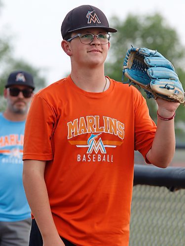 Quinn Naturkach was awarded the 13U AAA player of the month in July. (Massimo De Luca-Taronno/The Brandon Sun)