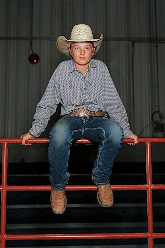 31072025
Kade Spencer of Carnduff, Saskatchewan. Spencer is competing in the breakaway roping, goat tying and chute dogging events.
(Tim Smith/The Brandon Sun)
One time use in Brandon Sun August 2, 2025 issue. All images copyright Tim Smith. On loan to Brandon Sun for one-time use. No archiving. No use in Winnipeg Free Press. No online gallery. No additional use.